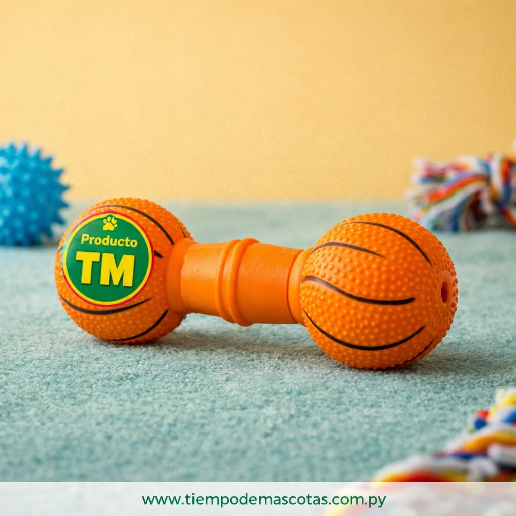 JUGUETE goma basquet - Producto en Tiempo de Mascotas