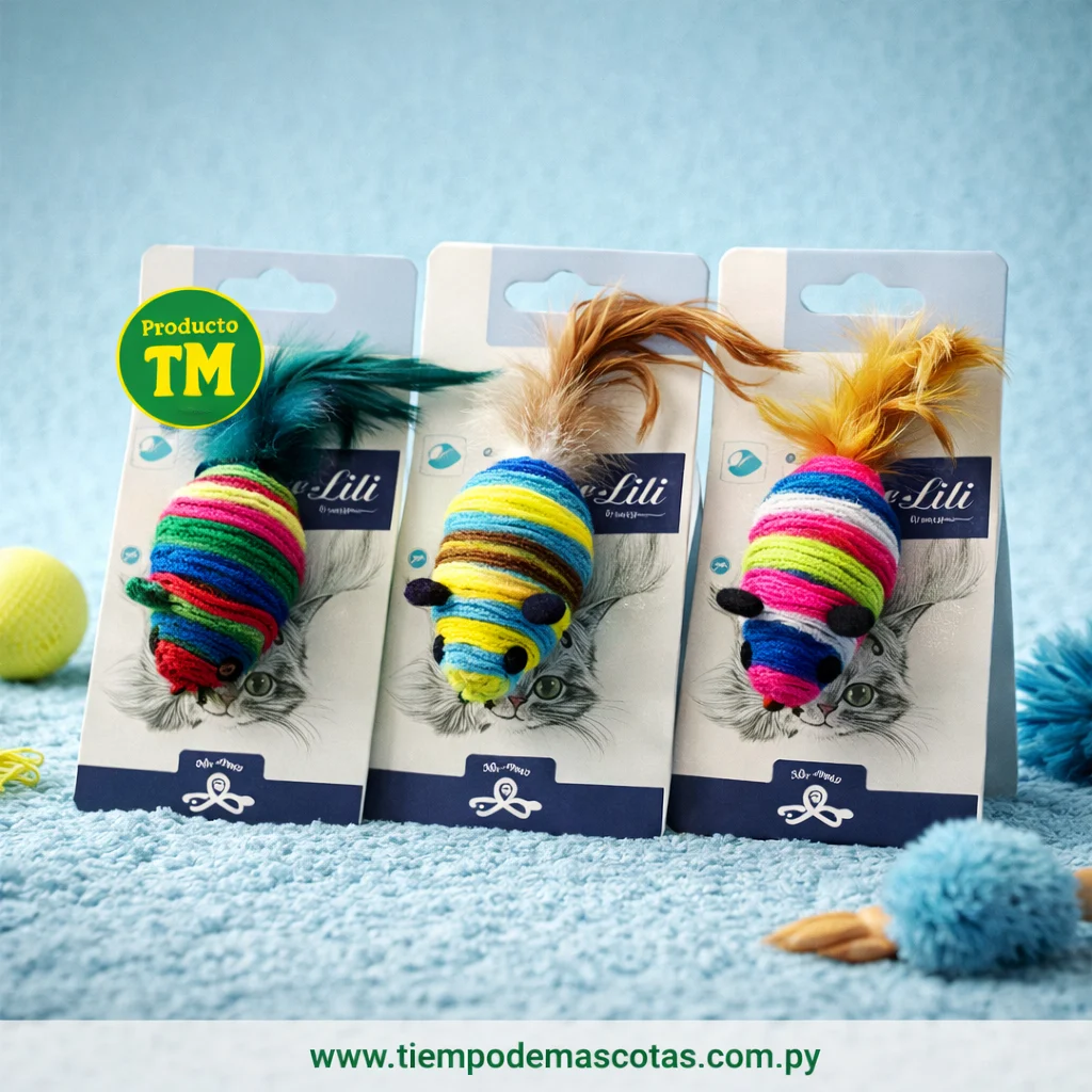 juguetes para gatos con pluma - Producto en Tiempo de Mascotas