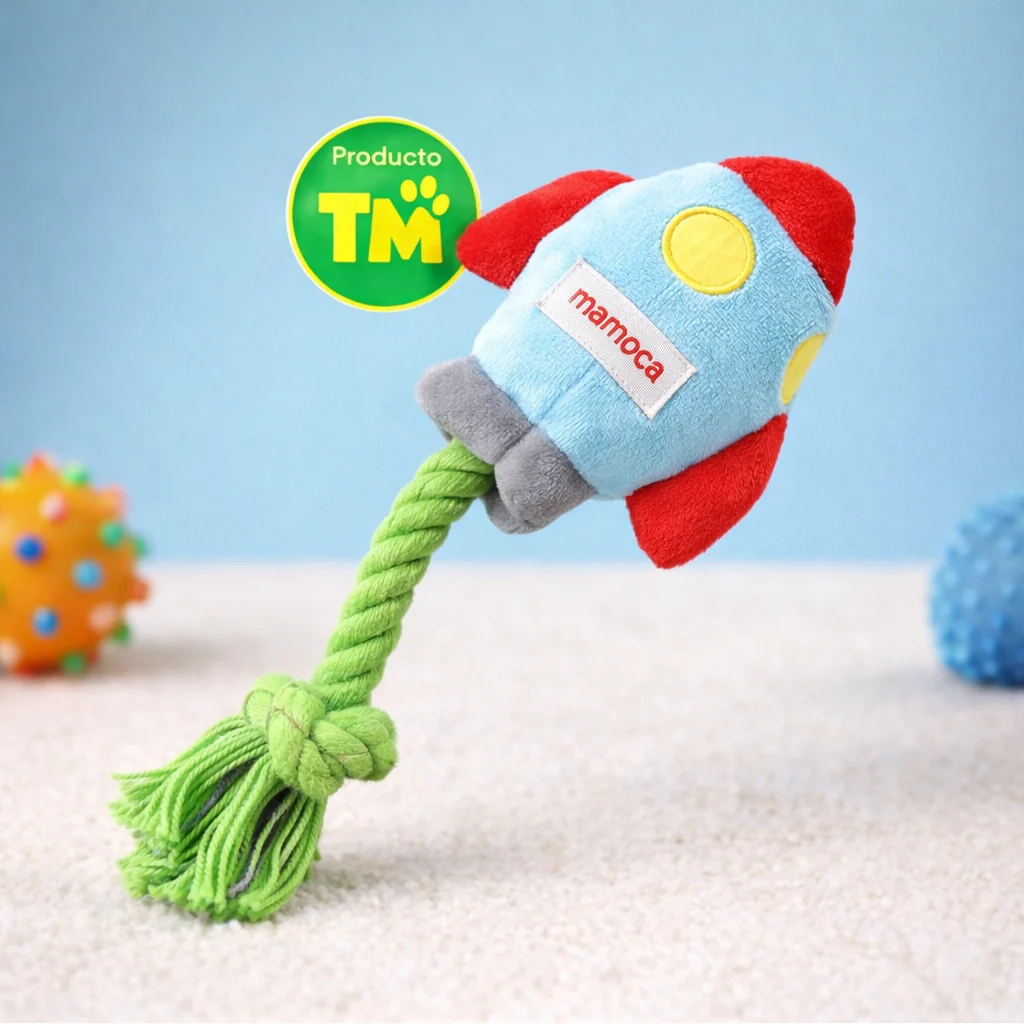 peluche COHETE PET SUPPLIES 25cm - Producto en Tiempo de Mascotas