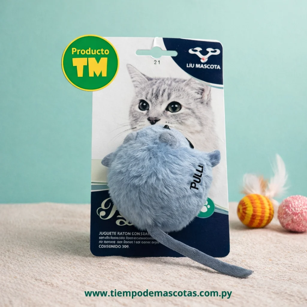 juguete ratón CON SONIDO 309 - Producto en Tiempo de Mascotas