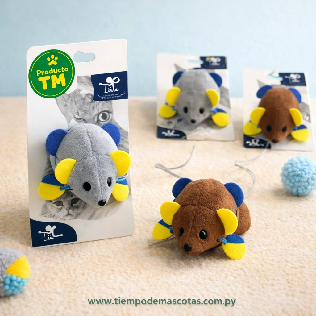 juguete RATON A CUERDA (unidad) - Producto en Tiempo de Mascotas