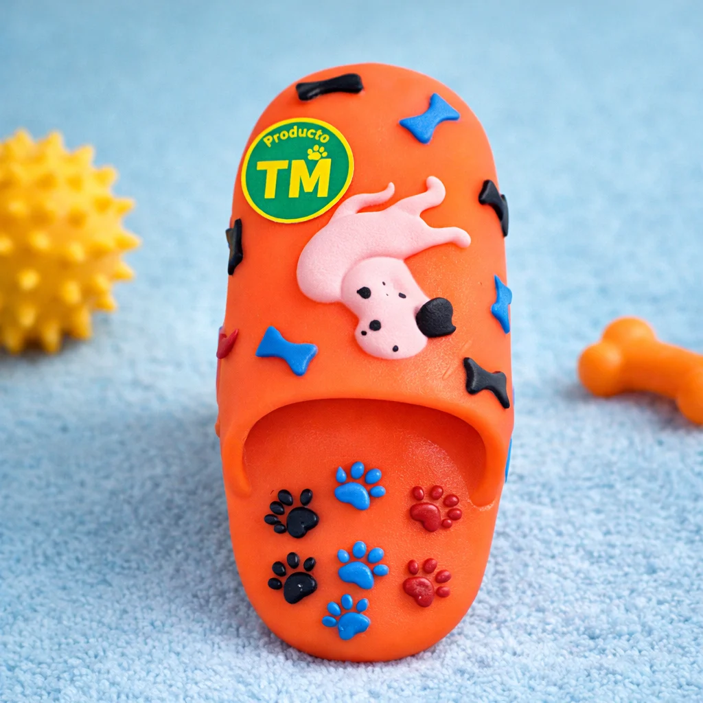juguetes zapatilla PET TOY 14cm - Producto en Tiempo de Mascotas