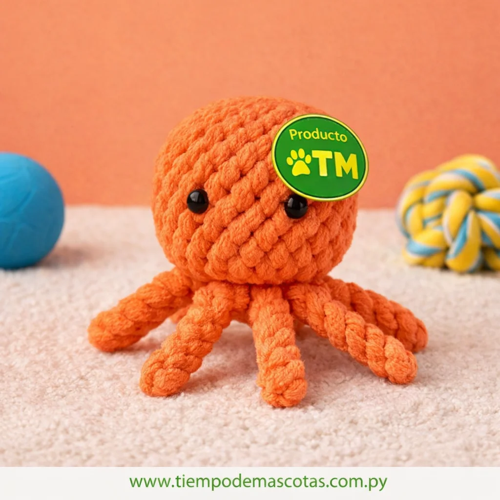 JUGUETE de cuerda pulpo 11cm - Producto en Tiempo de Mascotas