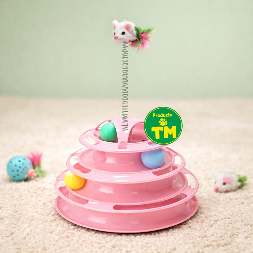 Juguetes interactivo gato TOWER OF TRACKS - Producto en Tiempo de Mascotas