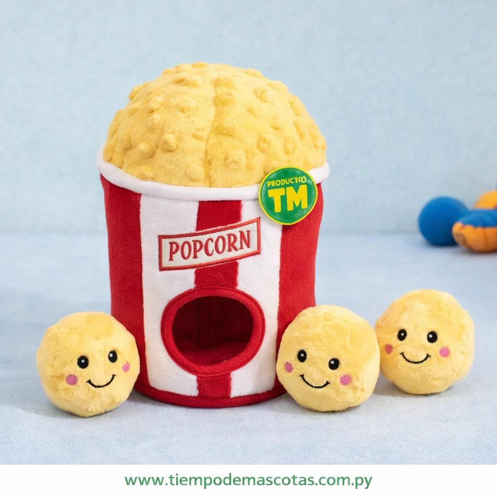 juguete ZIPPY PAWS peluche balde de pororó - Producto en Tiempo de Mascotas