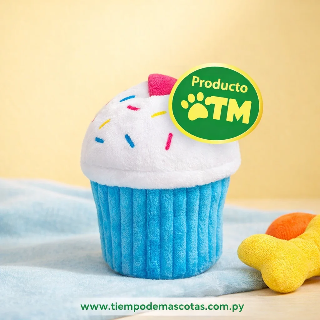 juguete ZIPPY PAWS peluche cupcake - Producto en Tiempo de Mascotas