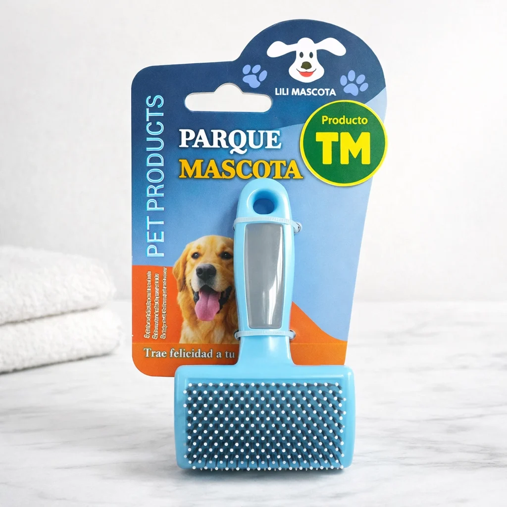 peine cuadrado chico - Producto en Tiempo de Mascotas