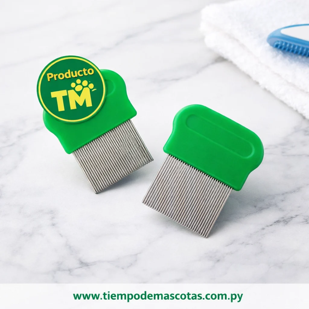 Peine quita pulgas para pelos largos (unidad) - Producto en Tiempo de Mascotas