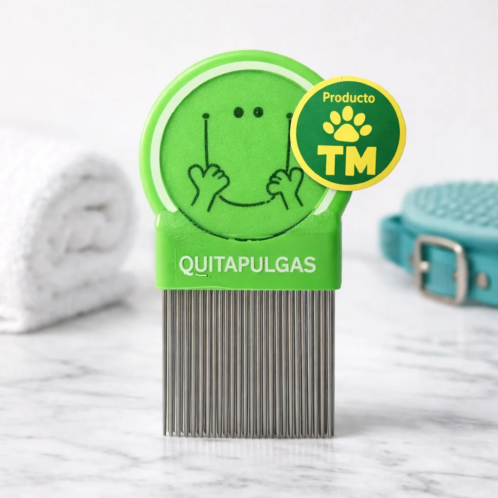 quita pulgas carita para pelos largos EL REY - Producto en Tiempo de Mascotas