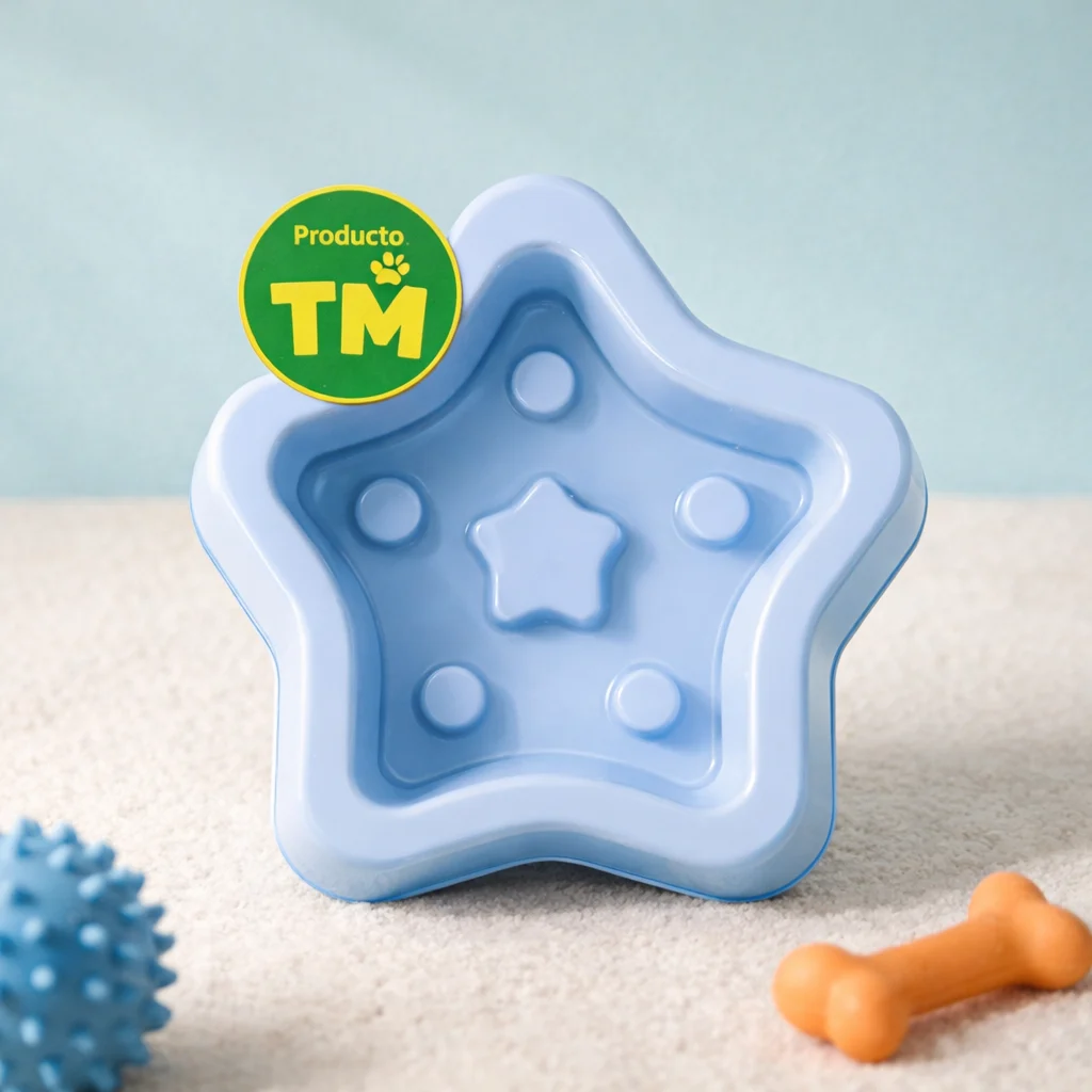 COMEDERO antiestress estrella 16*16cm - Producto en Tiempo de Mascotas