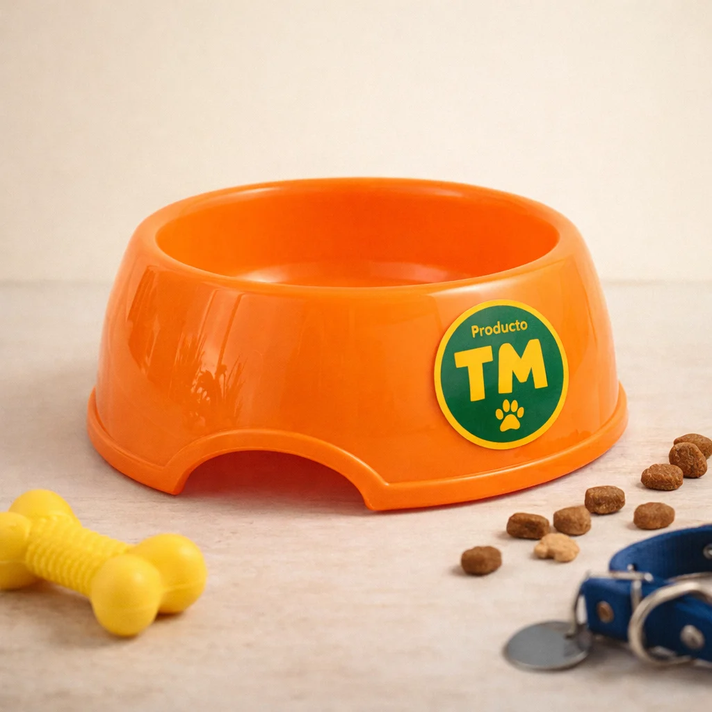 comedero redondo plástico 12cm Diam. - Producto en Tiempo de Mascotas