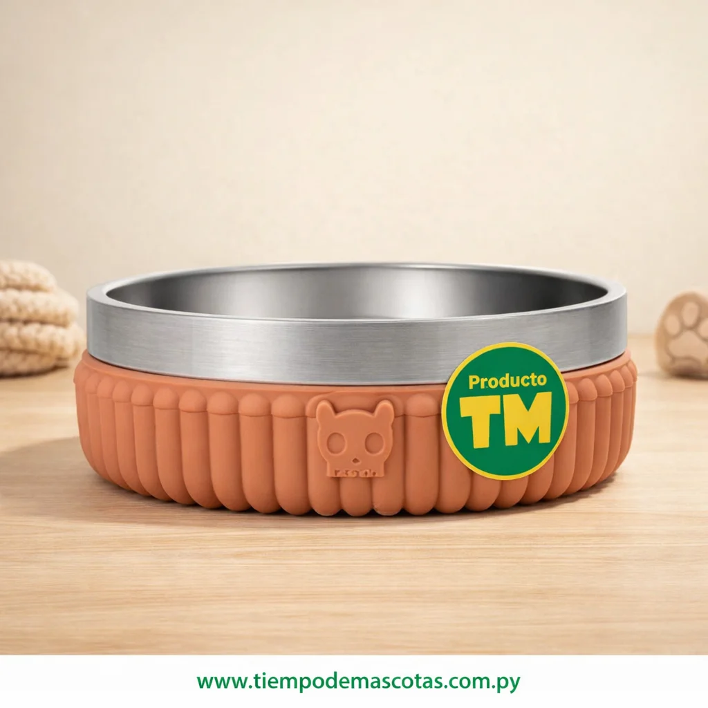 ZEEDOG TUFF bowl small stripes clay