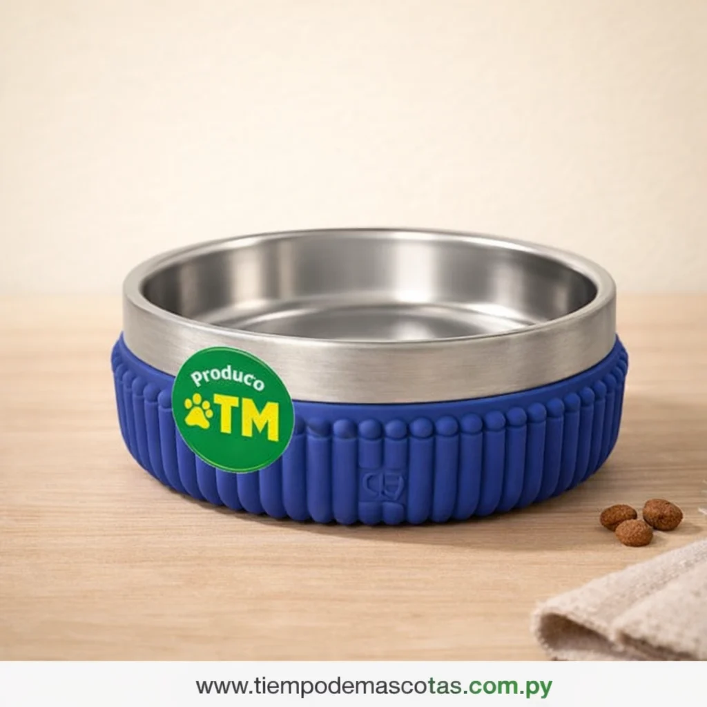 ZEEDOG TUFF bowl small stripes blue - Producto en Tiempo de Mascotas