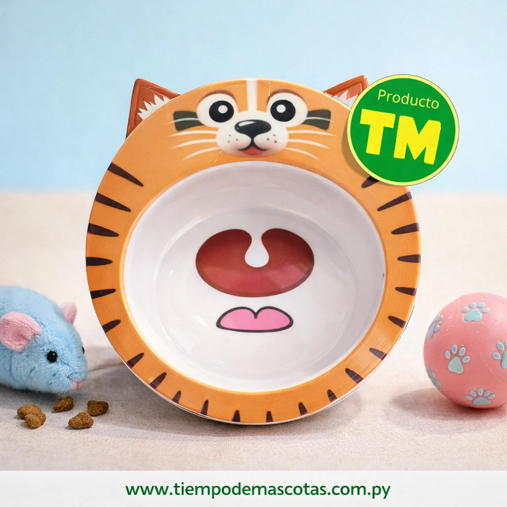 comedero modelo gato 11cm - Producto en Tiempo de Mascotas