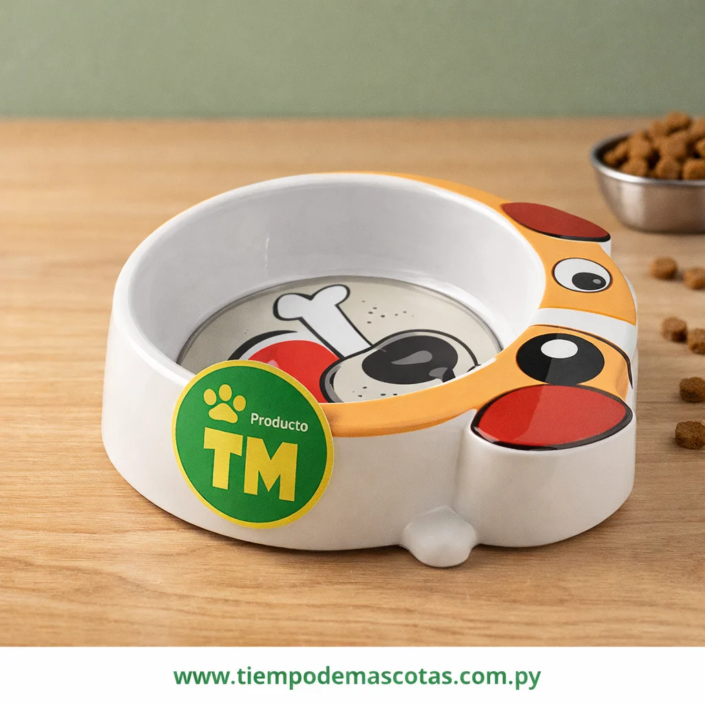 comedero modelo perro 13cm - Producto en Tiempo de Mascotas
