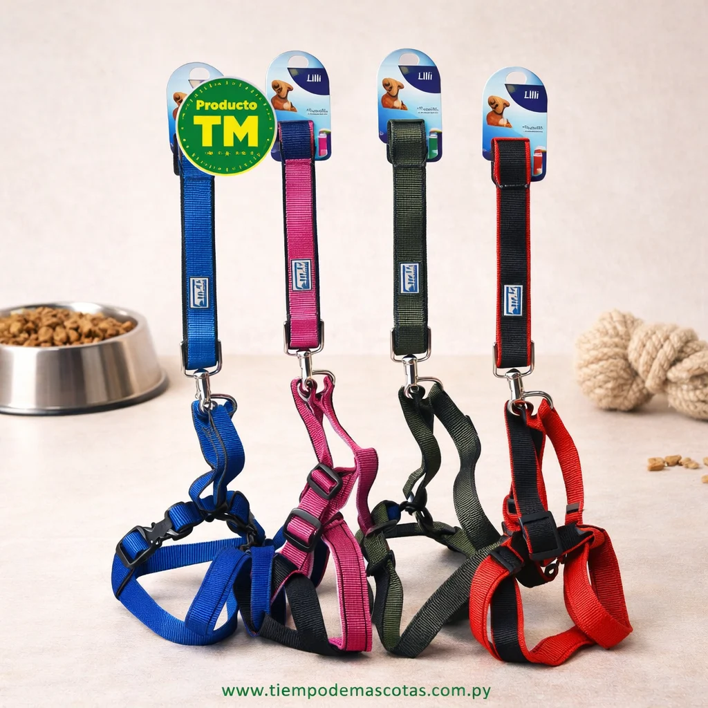 COLLAR CON CORREA LILI 3*120 (doble cobertura) - Producto en Tiempo de Mascotas