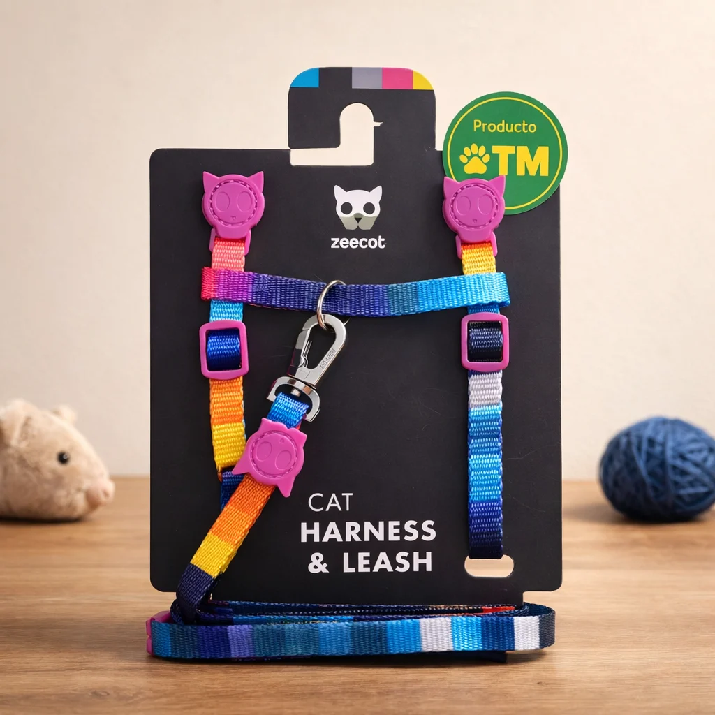 ZEECAT HARNESS Y LEASH PRISMA