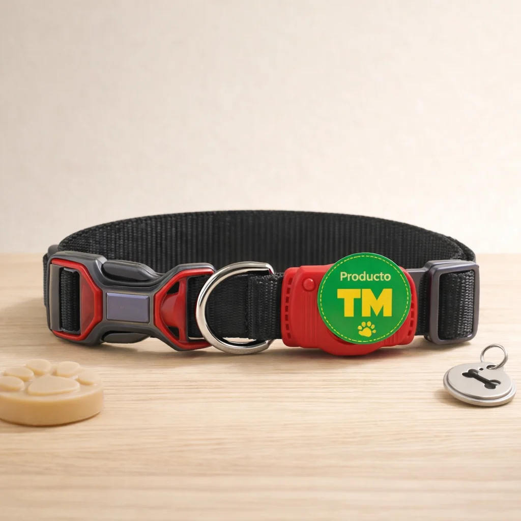 Doco Collar Airtag M Negro - Producto en Tiempo de Mascotas
