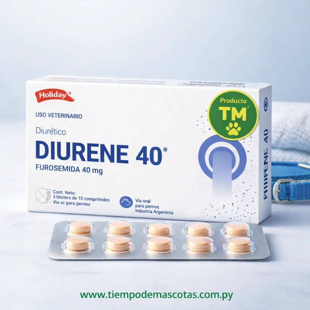 HOLLIDAY DIURENE 40 blister (10comprimidos) - Producto en Tiempo de Mascotas