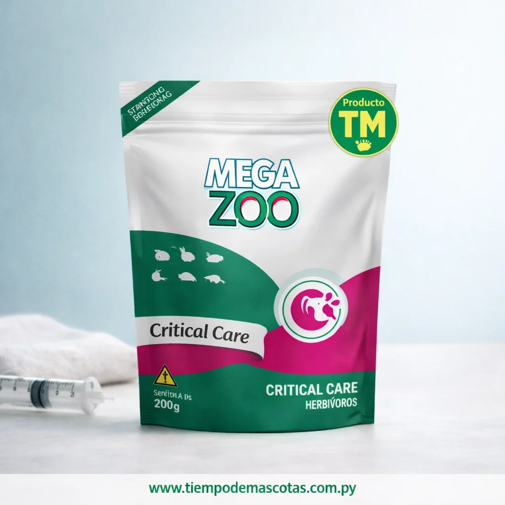 MEGAZOO critical care papilla para carnivoros 200g - Producto en Tiempo de Mascotas