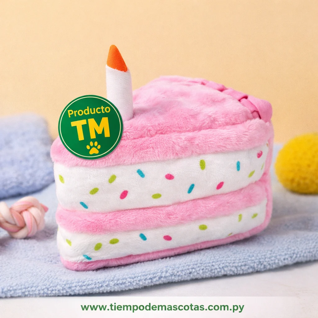 juguete ZIPPY PAWS torta de cumpleaños - Producto en Tiempo de Mascotas