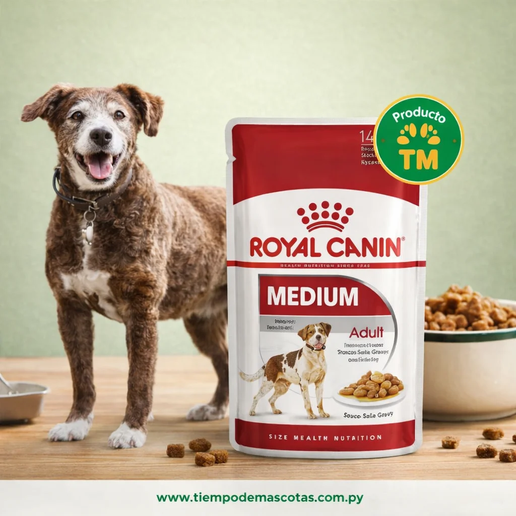 ROYAL PERRO POUCH medium adulto 140g - Producto en Tiempo de Mascotas