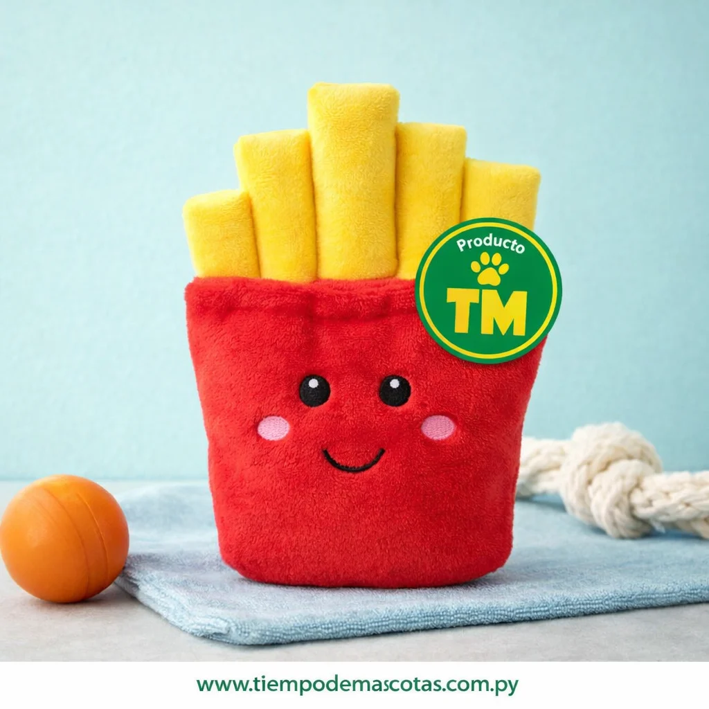 juguete ZIPPY PAWS peluche papas fritas - Producto en Tiempo de Mascotas