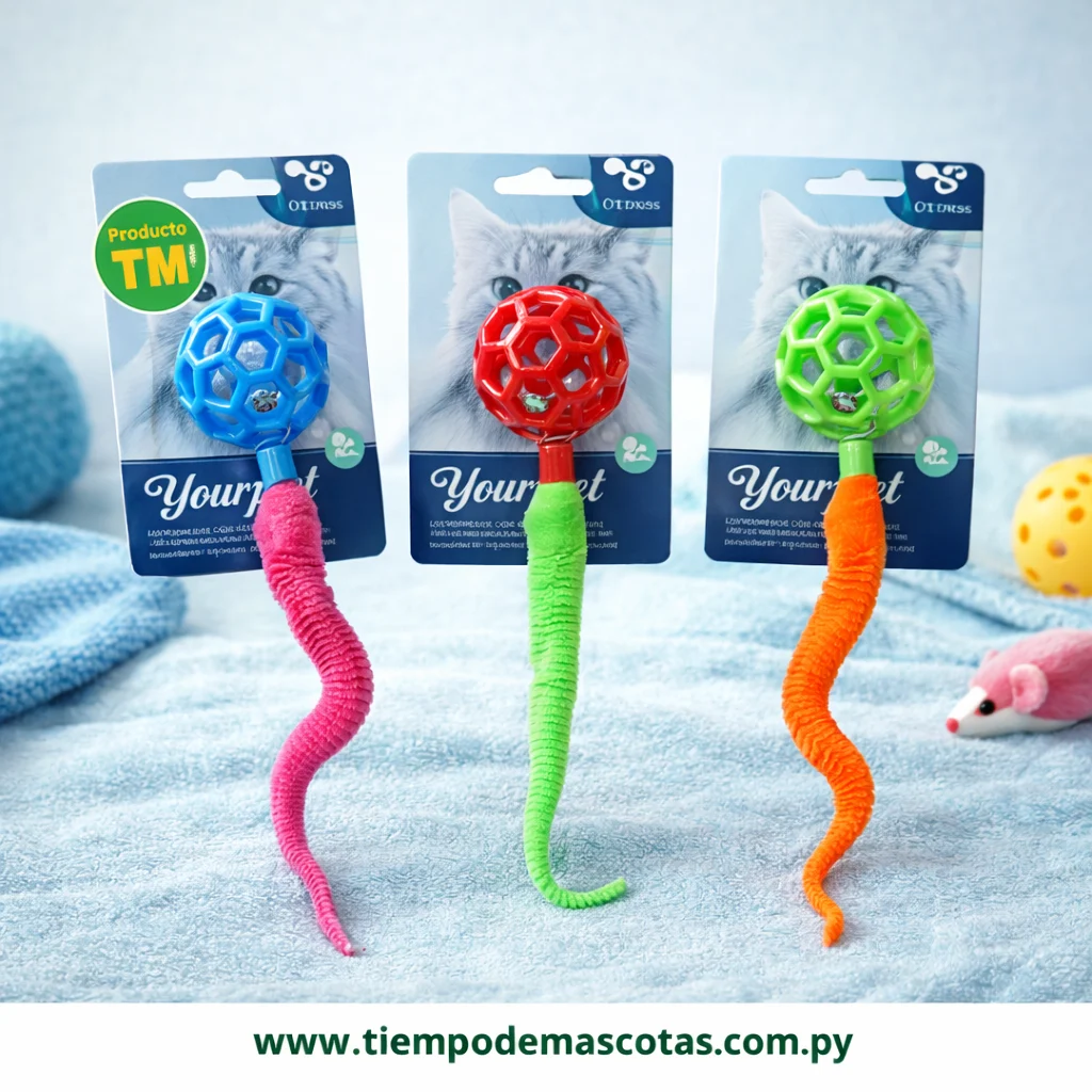 juguete pelota con cola KP346 (unidad) - Producto en Tiempo de Mascotas