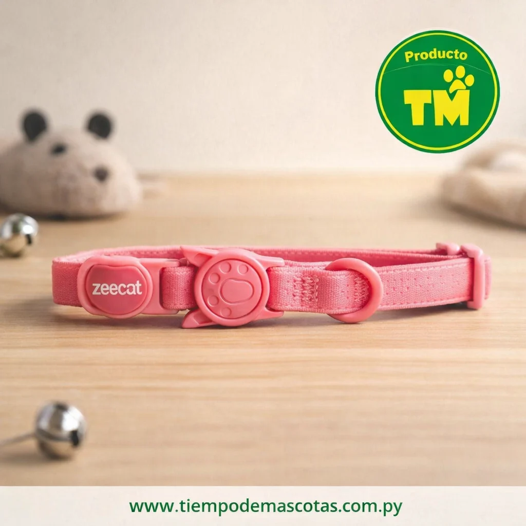 Zeecat Collar Neopro Bubblegum - Producto en Tiempo de Mascotas