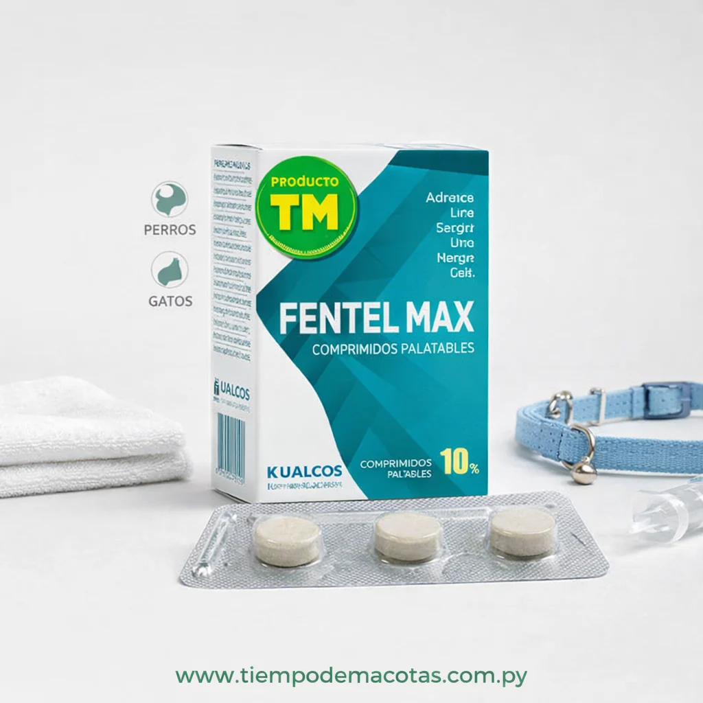 KUALCOS FENTEL MAX 5KG blister 3COMP - Producto en Tiempo de Mascotas
