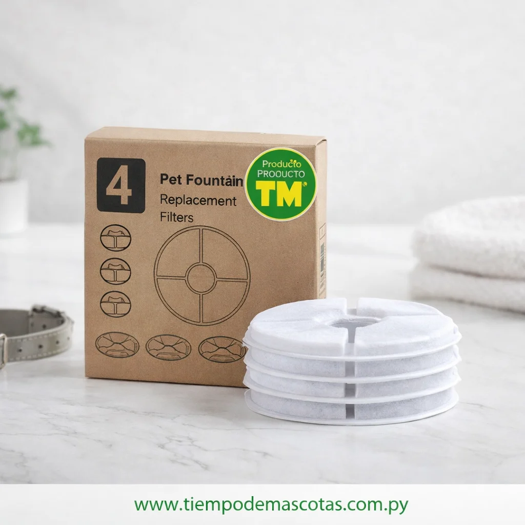 Filtro Redondo Pack4 - Producto en Tiempo de Mascotas