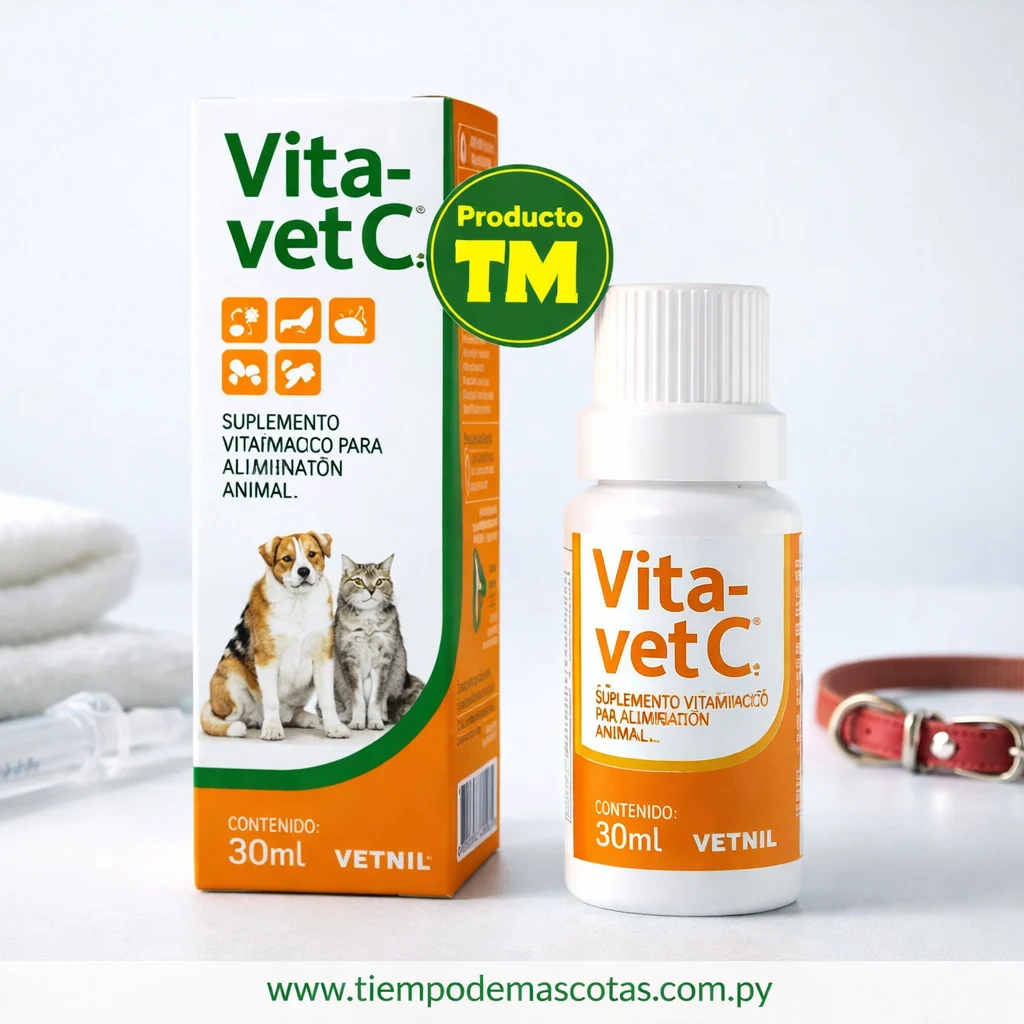 Vetnil Vita Vet C Suspension 30ml - Producto en Tiempo de Mascotas