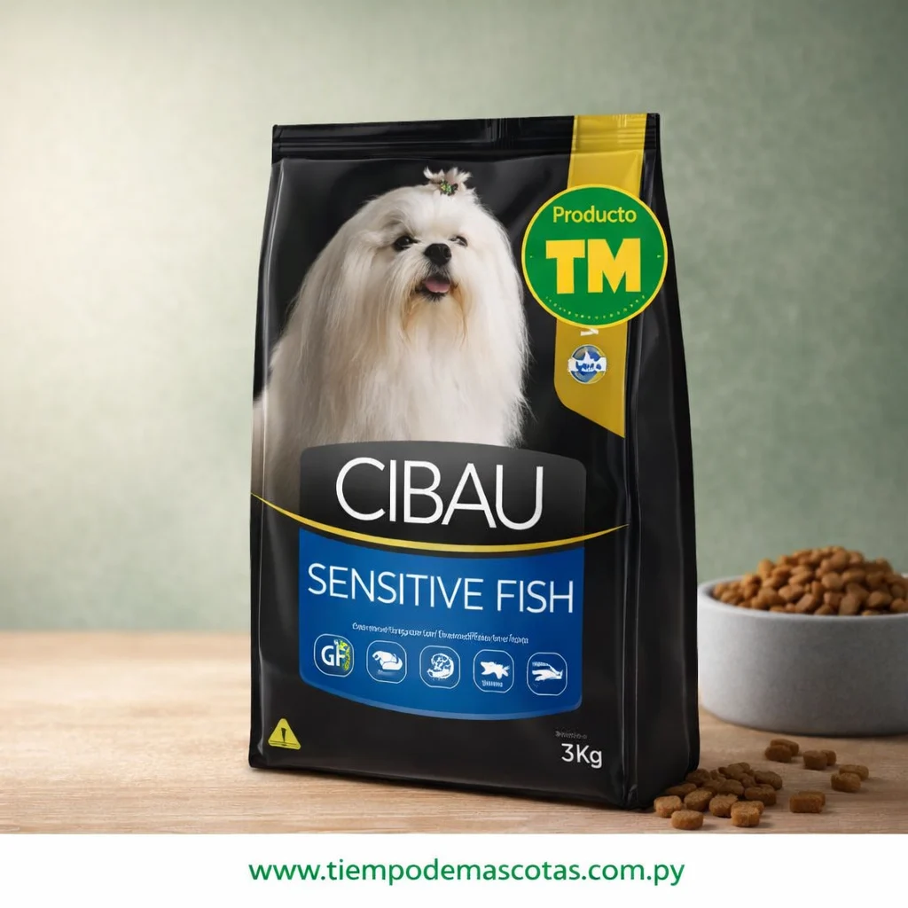 Cibau Sensitive Fish Mini 3kg - Producto en Tiempo de Mascotas
