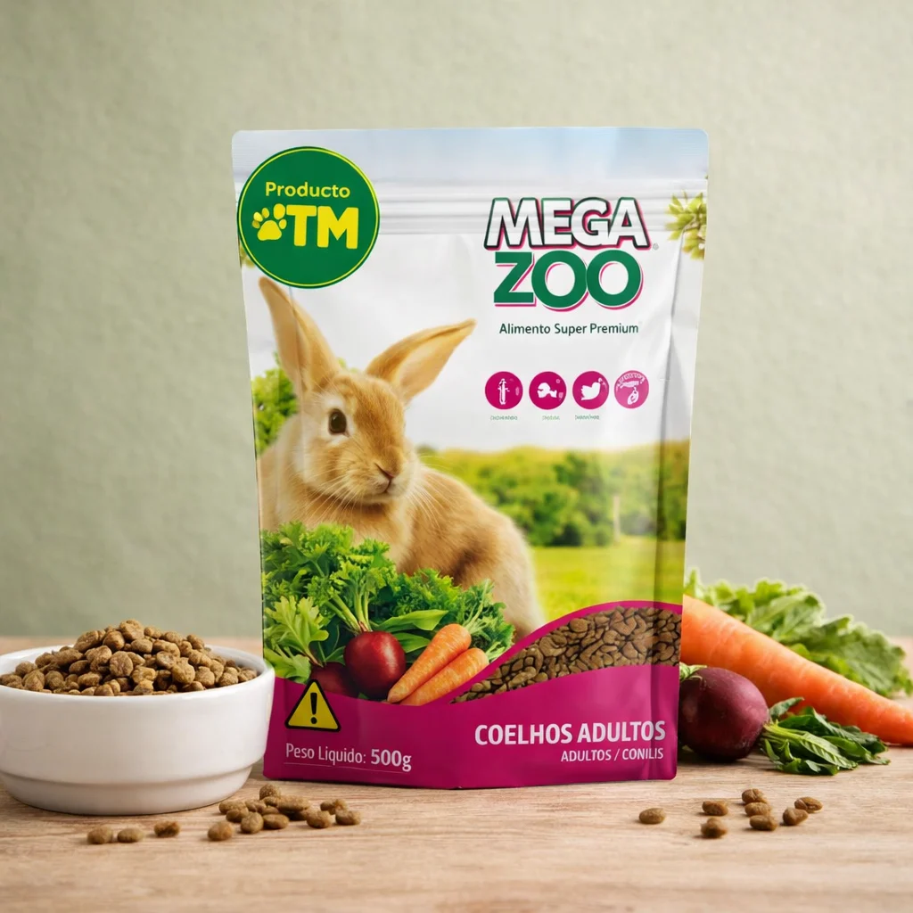 MEGAZOO CONEJOS ADULTOS 500G