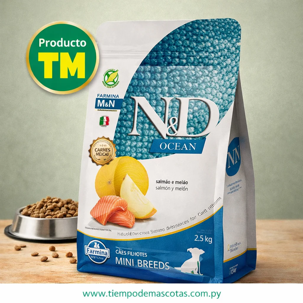 Nyd Perro Ocean Puppy Mini Salmon 2.5kg - Producto en Tiempo de Mascotas