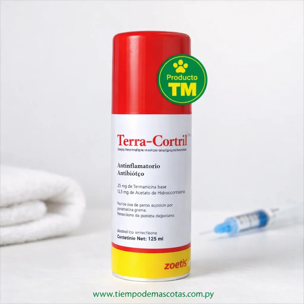 Zoetis Terra Cortril Spray 125ml - Producto en Tiempo de Mascotas
