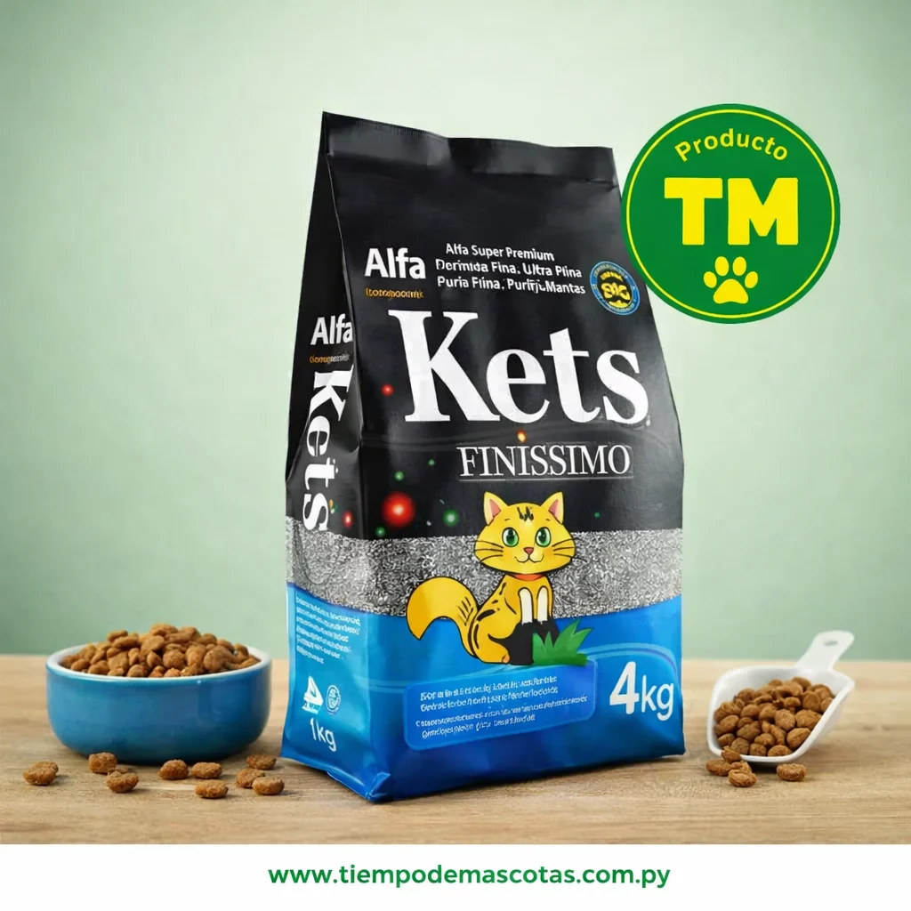 Kets Finissimo 4kg - Producto en Tiempo de Mascotas