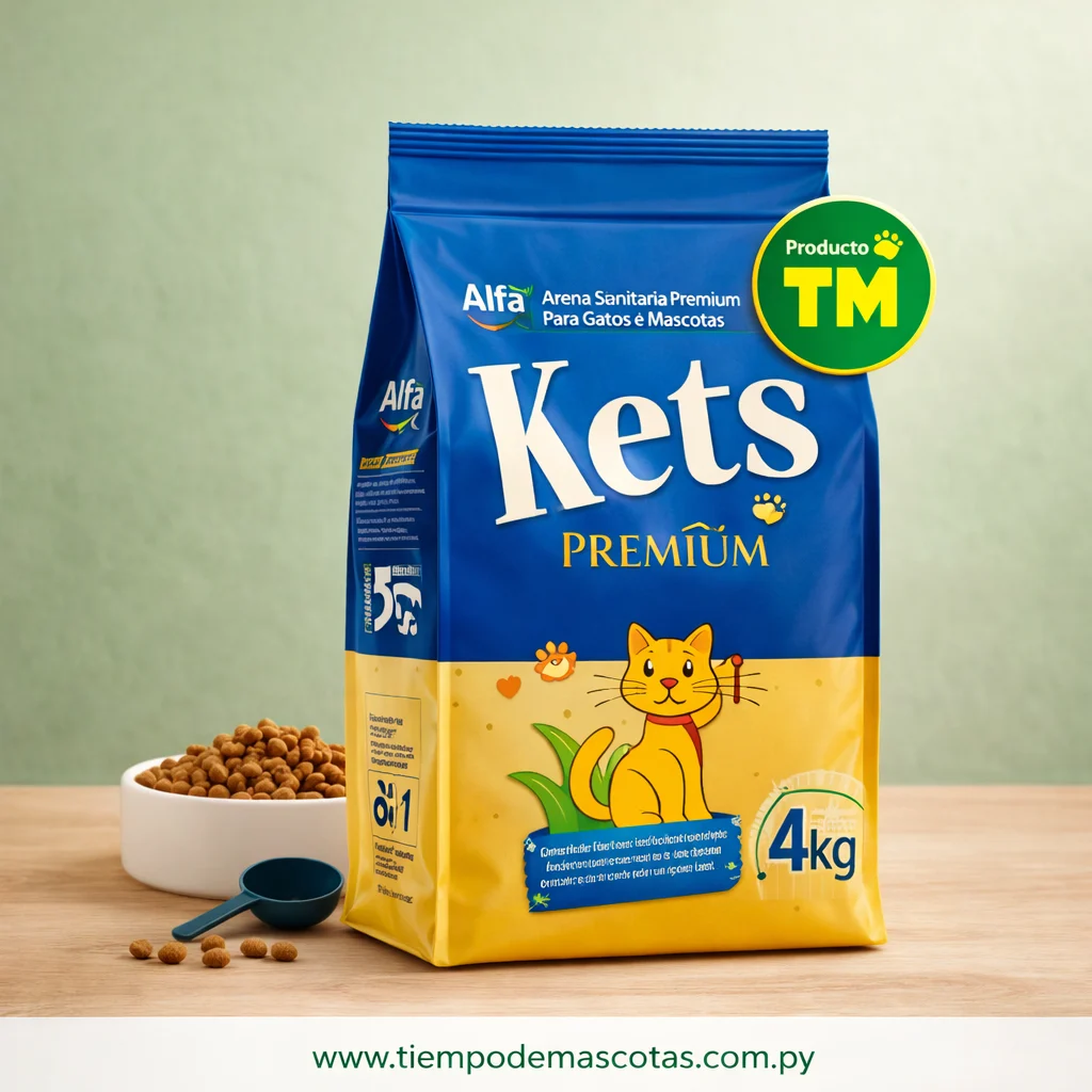 Kets Premium 4kg - Producto en Tiempo de Mascotas