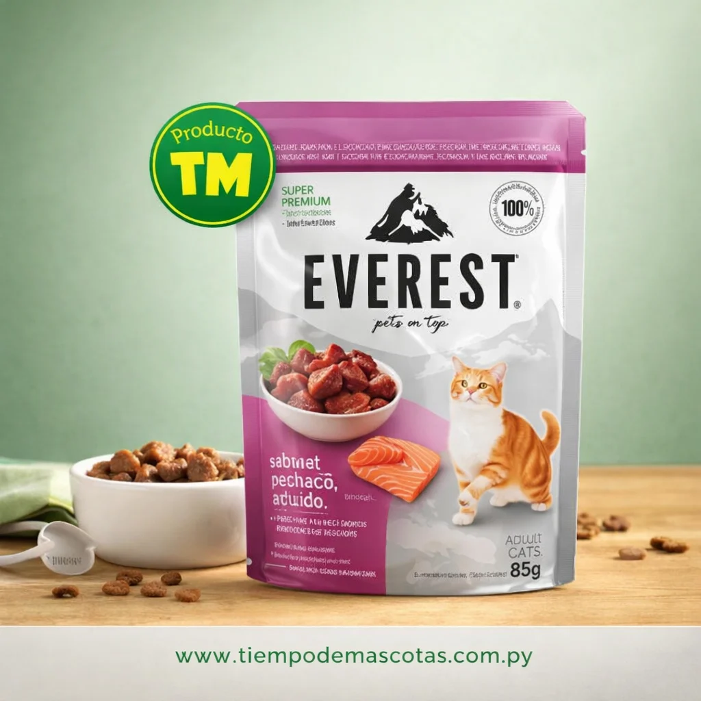 Everest Gato Sachet Adulto Pescado 85g - Producto en Tiempo de Mascotas
