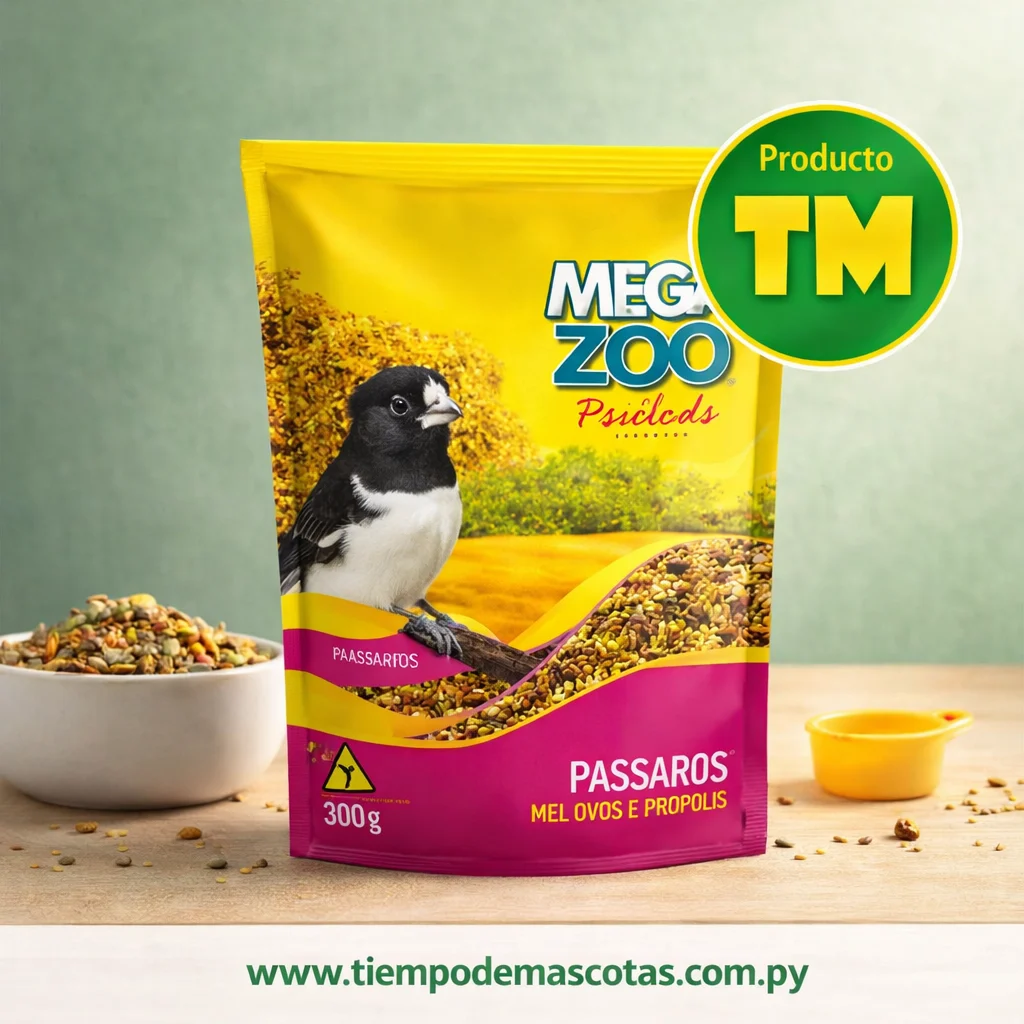 Megazoo Passaros 300g - Producto en Tiempo de Mascotas