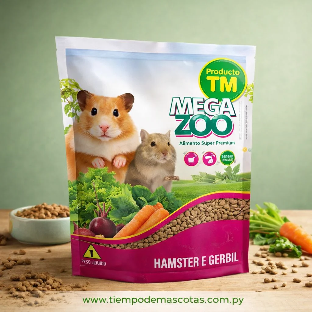 MEGAZOO HAMSTER E GERBIL 350G
