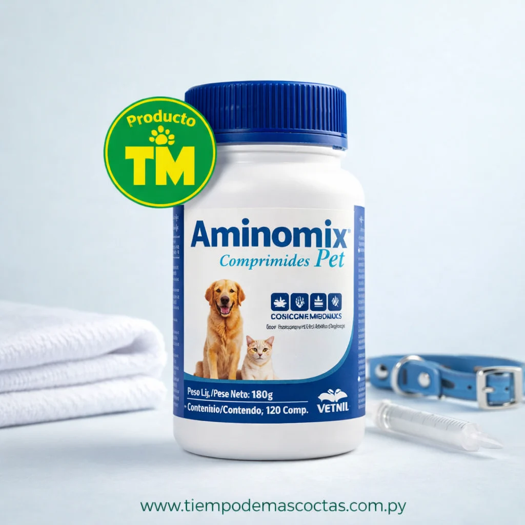 Vetnil Aminomix Pet Comprimidos 180g 120 Comp - Producto en Tiempo de Mascotas