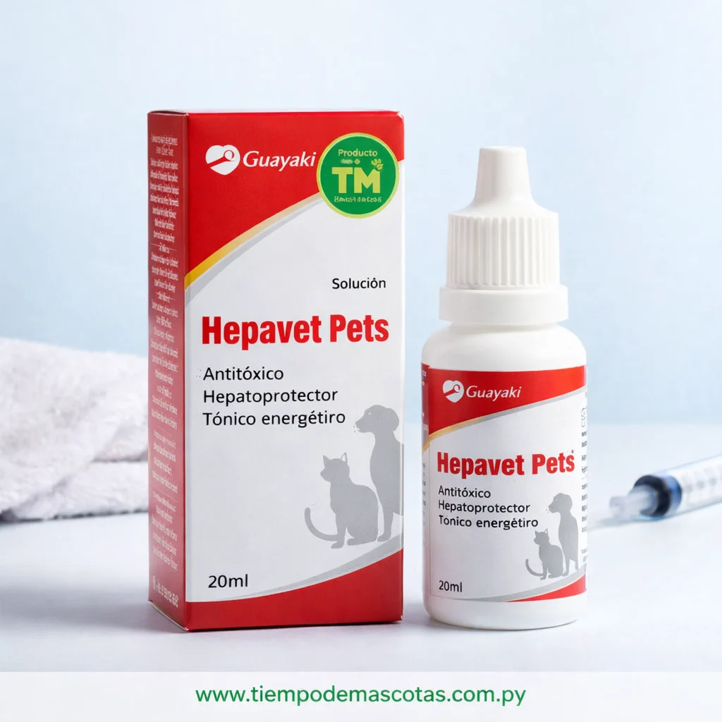Guayaki Hepavet Pets 20ml - Producto en Tiempo de Mascotas