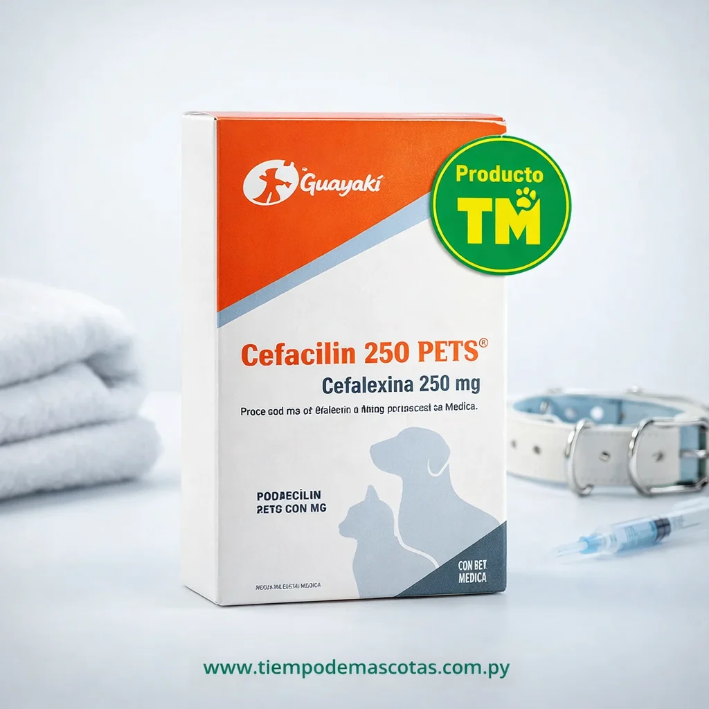 Guayaki Cefacilin 250 Pets - Producto en Tiempo de Mascotas