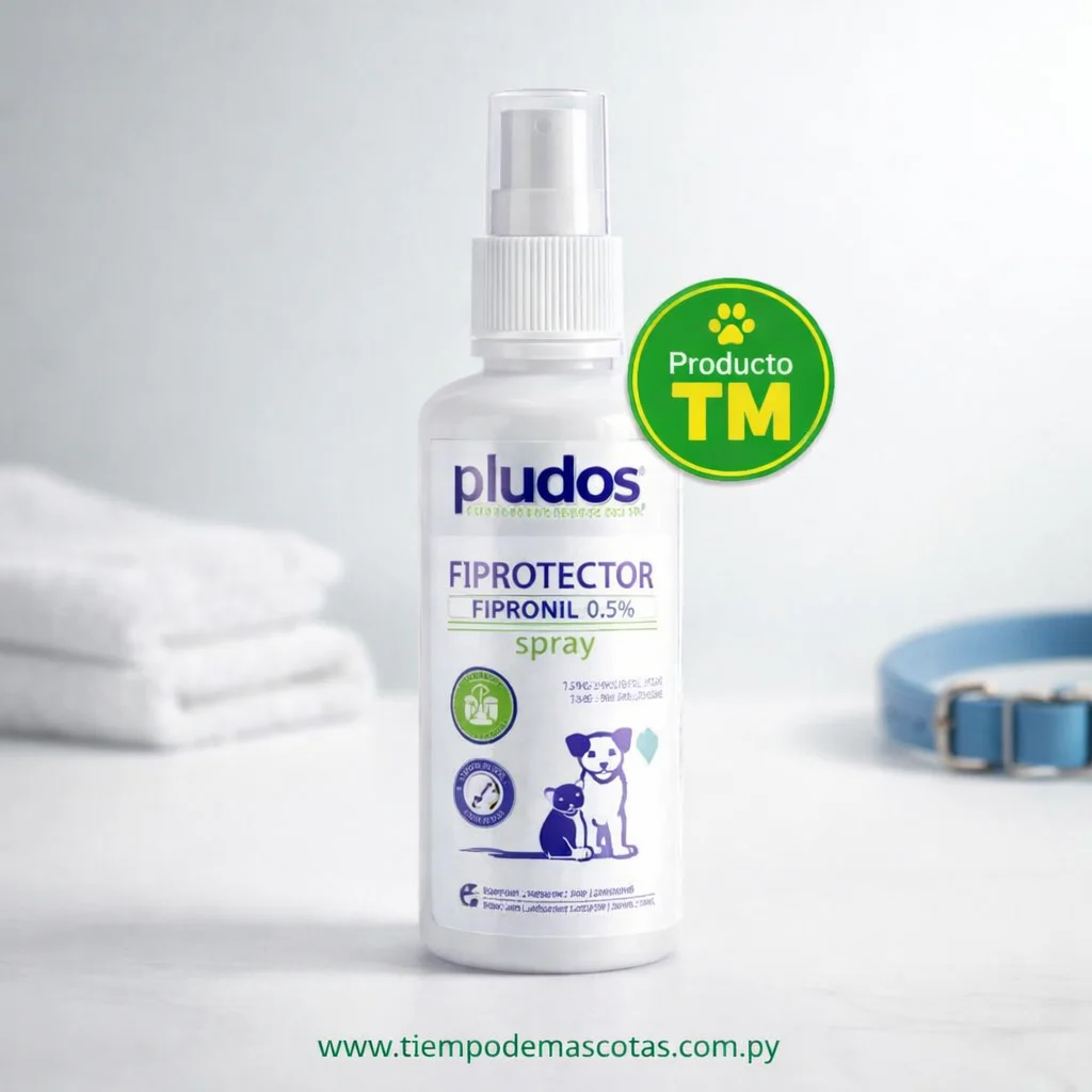 Pludos Fiprotector Spray 150ml - Producto en Tiempo de Mascotas