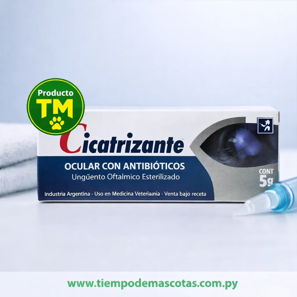 Cicatrizante Ocular 5g - Producto en Tiempo de Mascotas