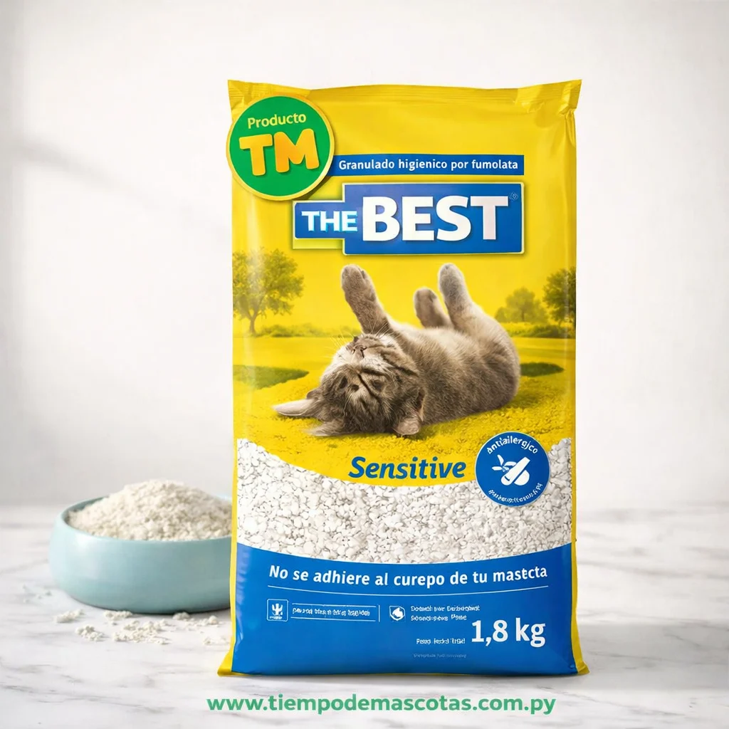The Best Arena Sensitive 1.8kg - Producto en Tiempo de Mascotas