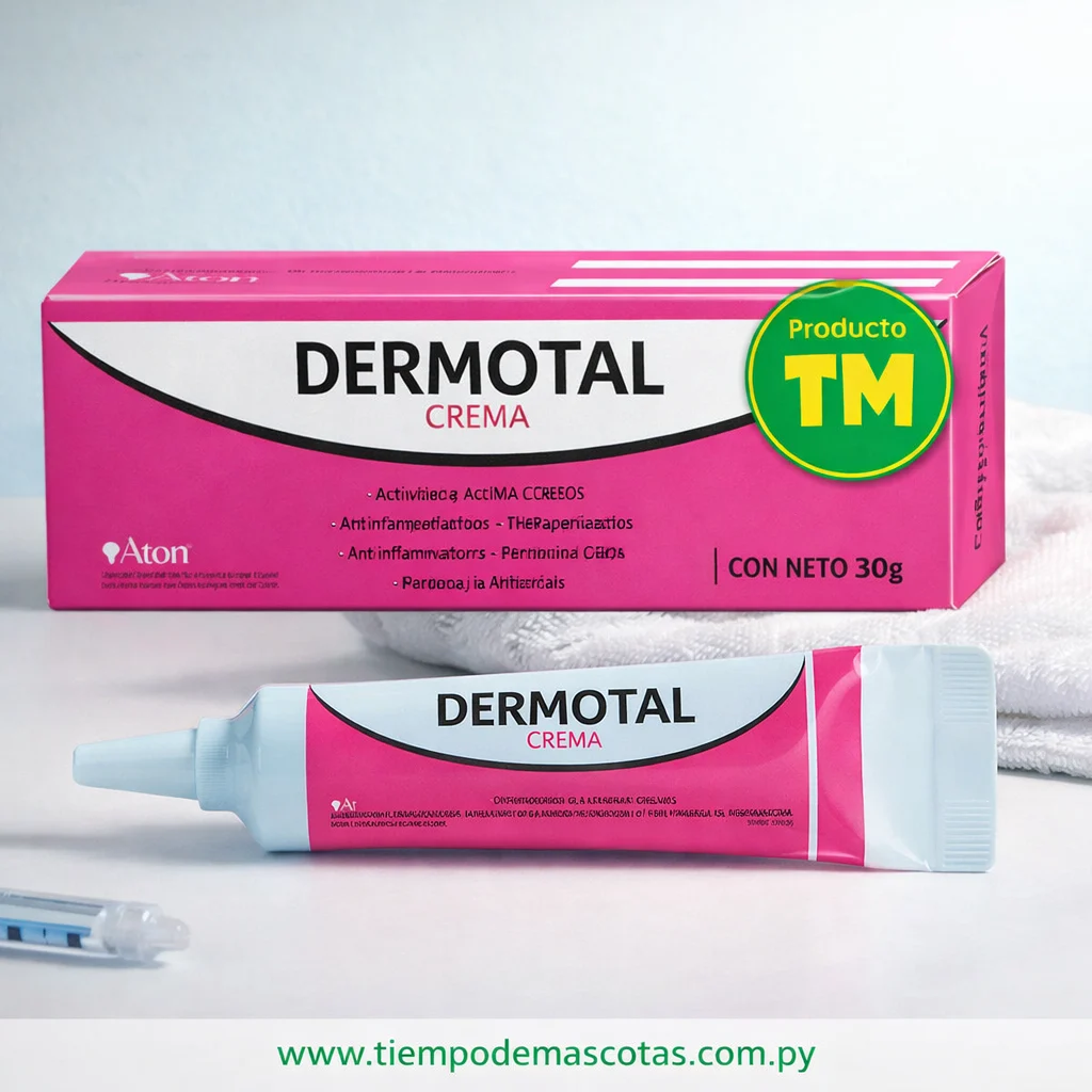 Dermotal Crema 30g Aton - Producto en Tiempo de Mascotas