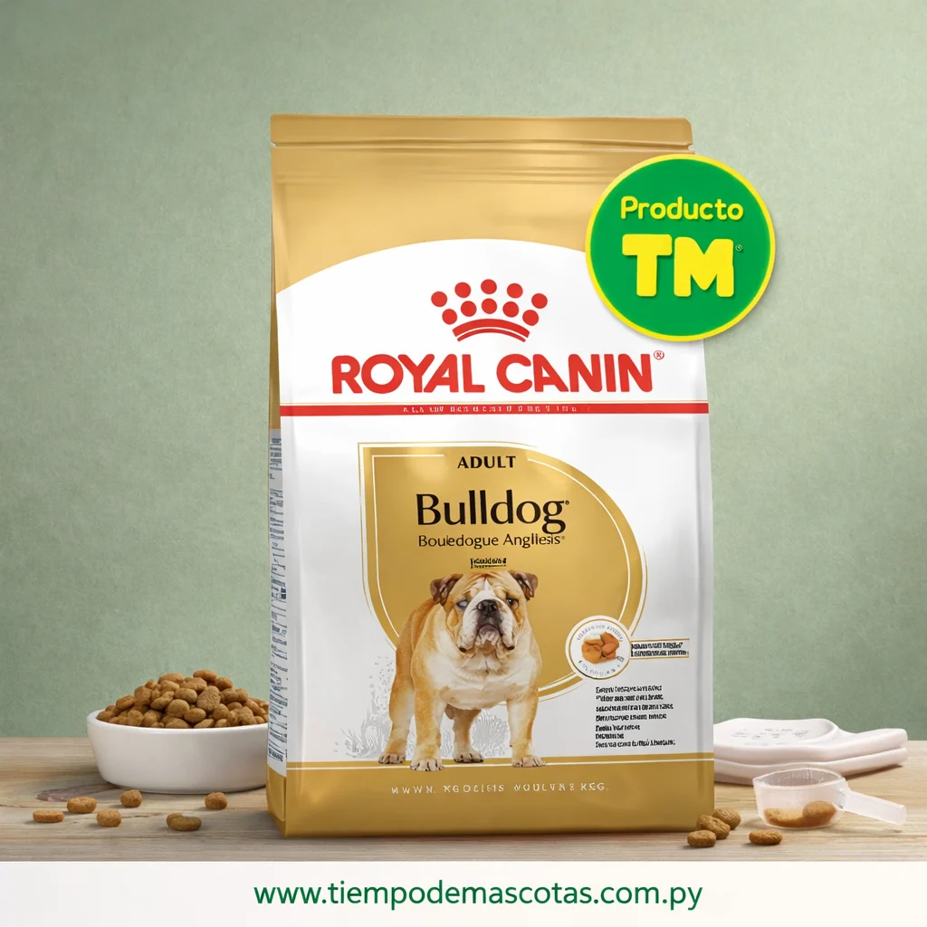 Royal Perro Bulldog Ingles Adulto 3kg FR - Producto en Tiempo de Mascotas