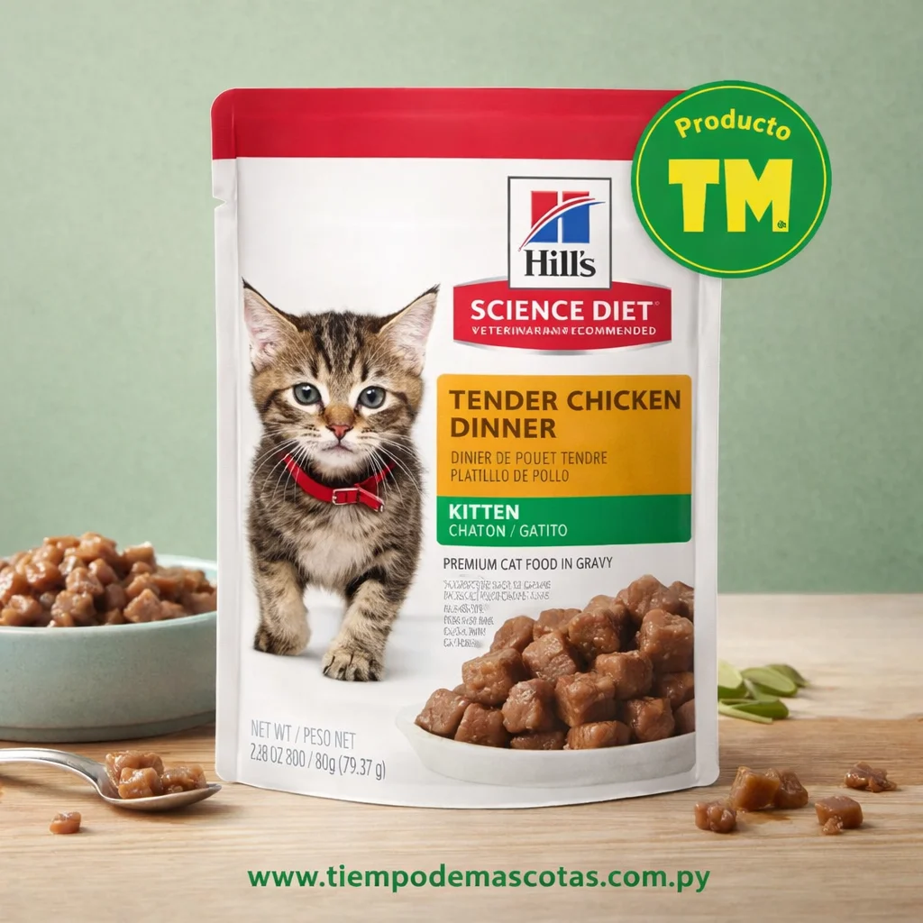 Hills Gato Sachet Gatito 80g - Producto en Tiempo de Mascotas